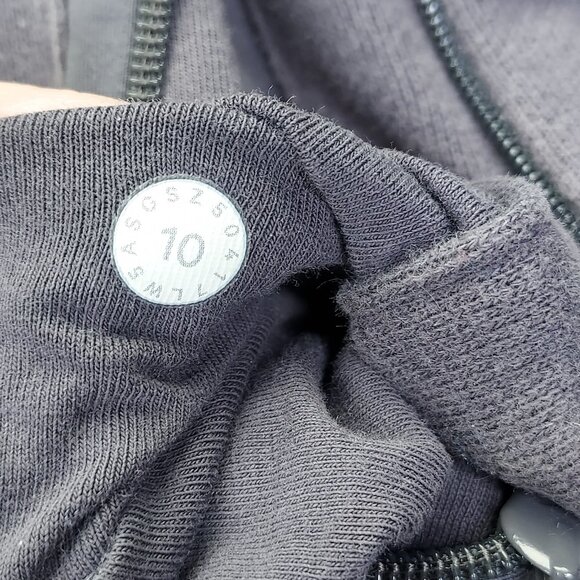 Lululemon Get Going Jogger Women's 10 Pants Sweats Dark Shadow Gray Drawstring - Picture 5 of 11